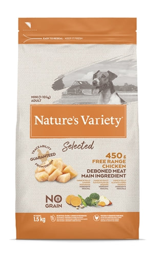 Variété Natures Mini poulet fermier adulte sélectionné