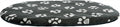 Trixie Coussin pour chien Jimmy ovale noir avec empreinte de patte