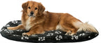 Trixie Coussin pour chien Jimmy ovale noir avec empreinte de patte