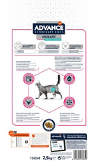 Advance veterinary diet advance - veterinary diet cat - urinary - sterilized - low calorie - kattenvoer - 2,5 kg
