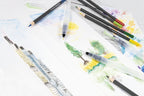 Eberhard faber waterpenseel - 3 stuks - s, m, l - in plastic etui - ef-579925
