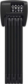 Abus vouwslot Bordo 6000C 90 zwart LED SH - Fietsslot