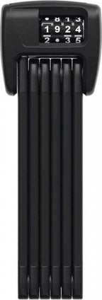 Abus vouwslot Bordo 6000C 90 zwart LED SH - Fietsslot