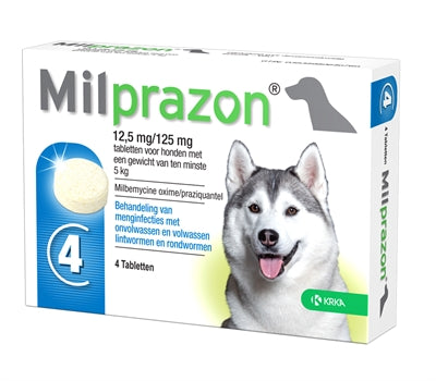 Krka Milprazon comprimés vermifuges pour chiens