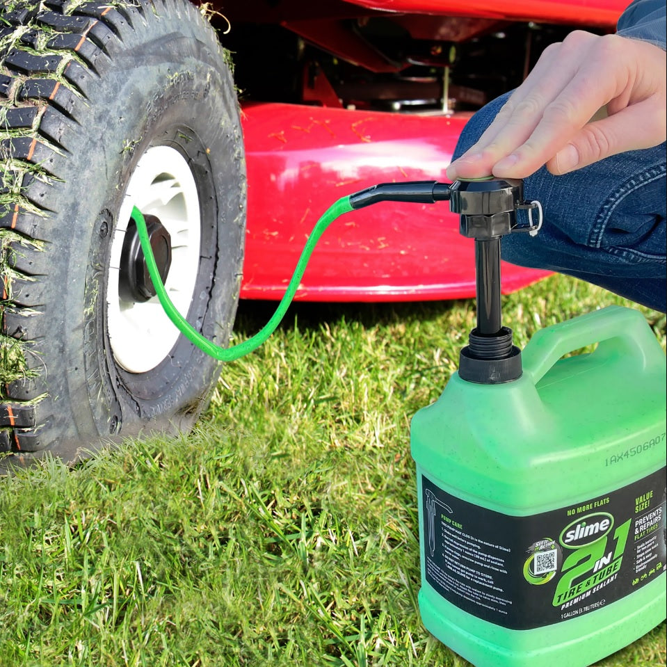 Slime 2-in-1 banden binnenbanden anti-lek middel 3.78 ltr