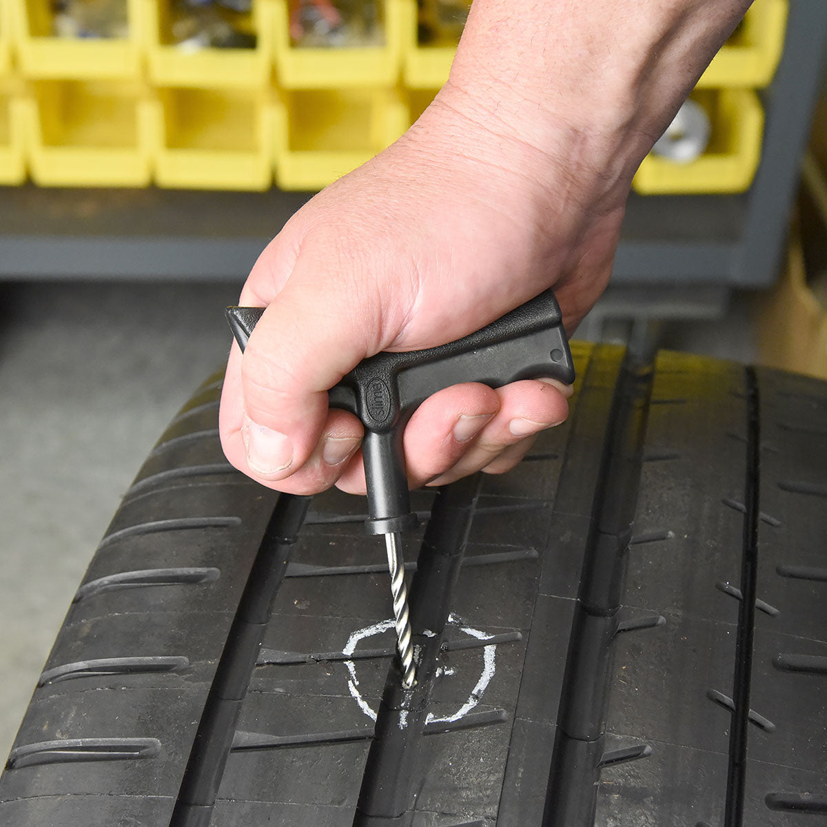 Slime deluxe bandenreparatieset voor off-highway banden
