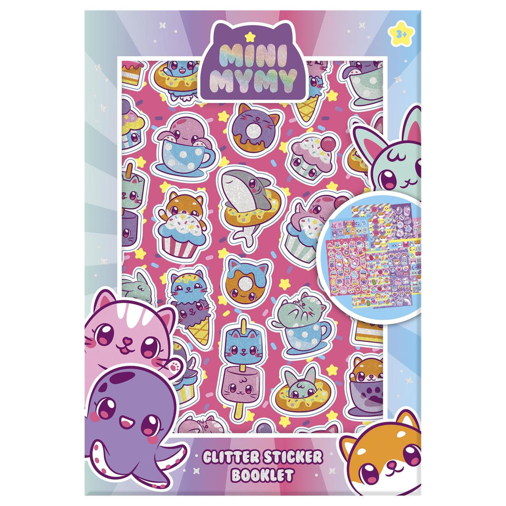 Mini Mymy - Mini Mymy glitter sticker boeklet a5