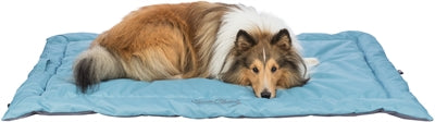 Trixie - reisdeken samoa classic beige / olijfgroen