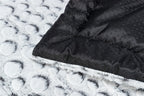 Trixie Tapis de couchage pour chien Mila peluche blanc / gris