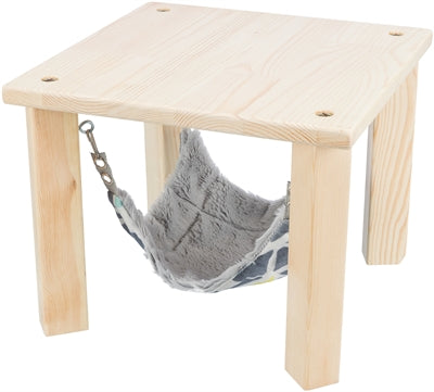 Trixie - schuilplaats met hangmat sunny / grijs