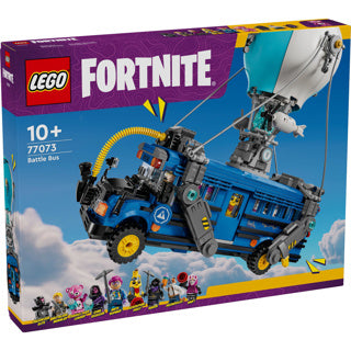 LEGO - fortnite battle bus uit de videogame - 77073
