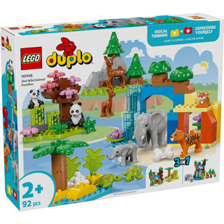 LEGO - duplo town 10446 3-in-1 families van wilde dieren