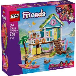 LEGO - friends 42699 strandhuis met zeehonden