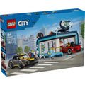 LEGO - city autowasstraat auto bouwpakket voor kinderen vanaf 6 jaar 60497