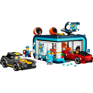 LEGO - city autowasstraat auto bouwpakket voor kinderen vanaf 6 jaar 60497