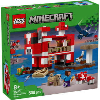 LEGO - minecraft het mooshroom huis - 21270