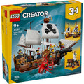 LEGO - creator 3in1 klassiek piratenschip piraten boot speelgoed voor kinderen 31387
