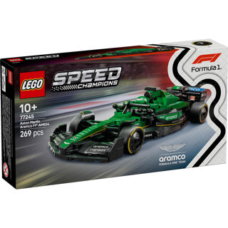 LEGO - speed champions aston martin aramco f1 amr24 racewagen set - 77245