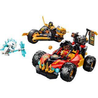 LEGO - ninjago 71864 kai en cole's combivoertuigen