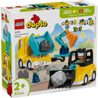 LEGO - duplo town 10475 - 3-in-1 bouwvoertuigen - creatief speelgoed