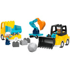 LEGO - duplo town 10475 - 3-in-1 bouwvoertuigen - creatief speelgoed