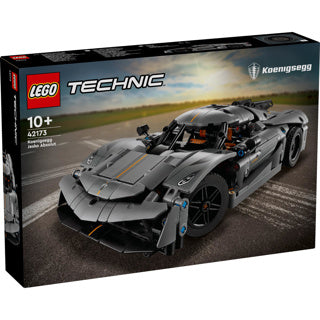 LEGO - technic 42173 koenigsegg jesko absolut grijze hypercar