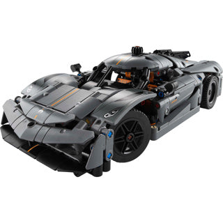 LEGO - technic 42173 koenigsegg jesko absolut grijze hypercar