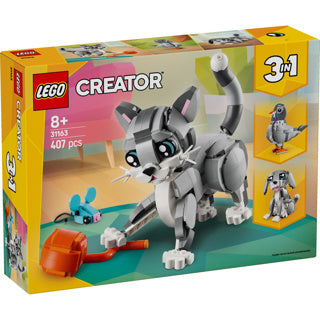 LEGO - creator 3in1 speelse kat dieren - 31163