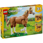 LEGO - ® creator 3in1 prachtig paard dierenbouwset - 31166