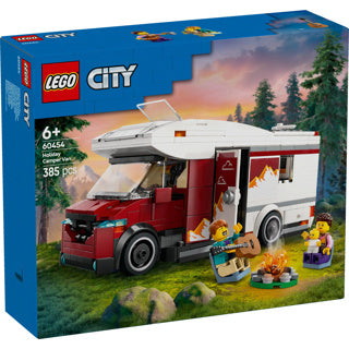 LEGO - city avontuurlijke camper voertuig speelgoed voor kinderen vanaf 6 jaar 60454