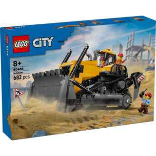 LEGO - ® city gele bulldozer bouwplaatsvoertuig - 60466
