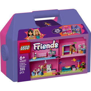LEGO - friends creatieve poppenhuiskoffer poppenhuis met poppetjes speelgoed voor kinderen 42697
