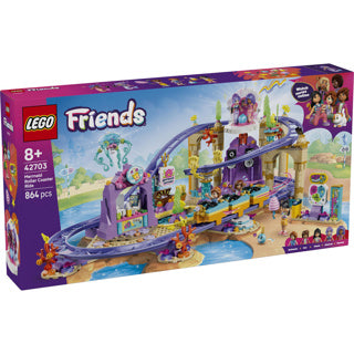 LEGO - friends zeemeerminnenachtbaan pretpark speelgoed voor kinderen met poppetjes 42703