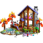 LEGO - friends gezellige boshut in de herfst speelgoed met dieren figuren en poppetjes 42705