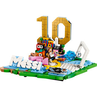 LEGO - editions lionel messi – voetbalhoogtepunten bouwpakket en kinderkamer decoratie - 43011