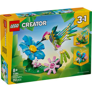 LEGO - ® creator 3in1 wilde dieren: kleurrijke kolibrie - 31384