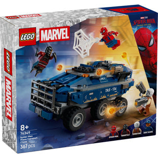 LEGO - ǀ marvel spider-man achtervolging van gevangenistransport bouwpakket voor kinderen 76349