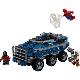 LEGO - ǀ marvel spider-man achtervolging van gevangenistransport bouwpakket voor kinderen 76349