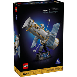 LEGO - icons ruimtetelescoop hubble ruimte bouwpakket voor volwassenen 11382