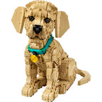 LEGO - ® icons golden retriever puppy - decoratieve dierenfiguur - bouwset voor volwassenen - 11384