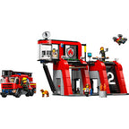 LEGO - city brandweerkazerne en brandweerauto - 60414