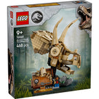 LEGO - jurassic world dinosaurusfossielen: triceratops schedel - 76969