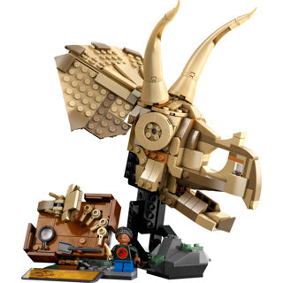 LEGO - jurassic world dinosaurusfossielen: triceratops schedel - 76969