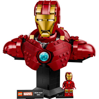 LEGO - super heroes marvel 76327 iron man mk4 buste