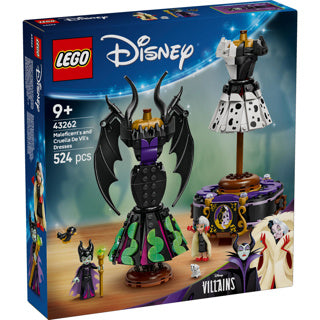 LEGO - ® disney villains - de jurken van maleficent en cruella de vil - 43262
