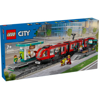 LEGO - city stadstram en station - 60423