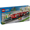 LEGO - city stadstram en station - 60423
