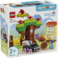 LEGO - duplo bluey pizzameisjes met muffin en bluey educatief speelgoed voor peuters 10469