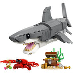LEGO - creator 31381 woeste haai met schatkist
