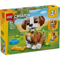 LEGO - ® creator 3in1 schattige dieren: speelse puppy - dierenset - bouw om tot eekhoorn of eend - 31382